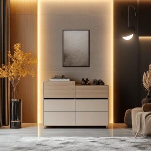 Options de rangement : le meuble à chaussures 80 multifonction pour optimiser votre petit hall
