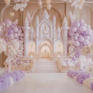Idees de decoration pour un anniversaire style ‘Princesse’ : Les plus beaux arrangements de fleurs enchantees