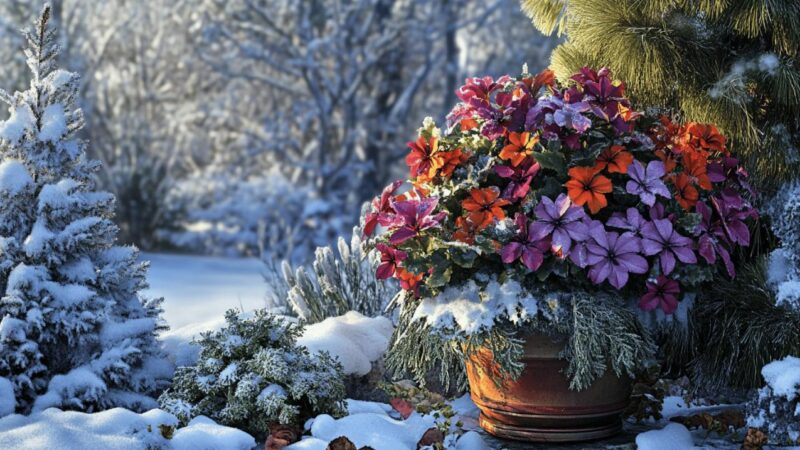 Le Laurier Tin : pour un hiver plein de couleur dans votre jardin naturel et durable