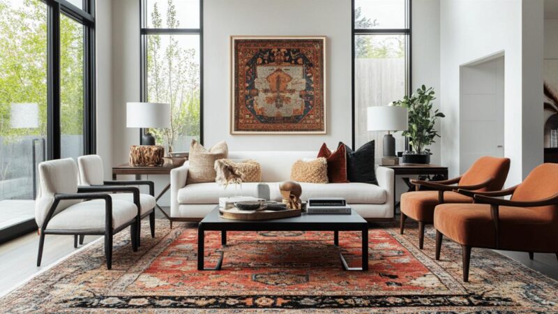 Comment intégrer un tapis vintage dans votre décoration intérieure