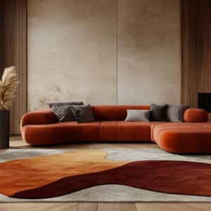 L’originalité d’un tapis de forme irrégulière pour sublimer votre intérieur