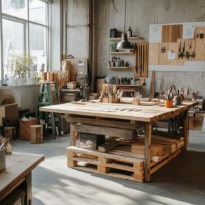 Les étapes essentielles pour un bureau palette : concevez votre propre meuble en bois