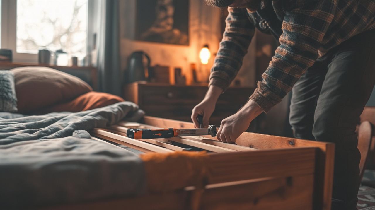 Guide pratique pour réparer un sommier à lattes endommagé